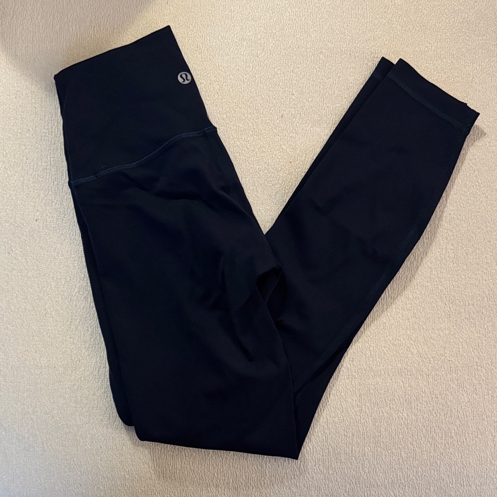 Lululemon Navy Wunder Under Leggings